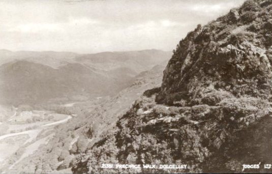 Precipice Walk, Dolgellau Post Card