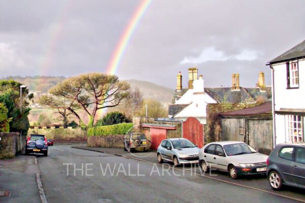 Llanbedr Road, Crickhowell – A Nostalgic View with a Lost Landmark (Mounted 8" x 6" Print, 6" x 4" Photo)  Free Post In UK
