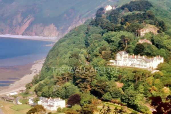 Tors Park (The Captain’s Table), Lynmouth, Devon – Vintage Photograph (1970s) Free post in the UK