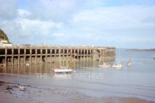 Ilfracombe Harbour – 1970s Vintage Photograph Free post in the UK