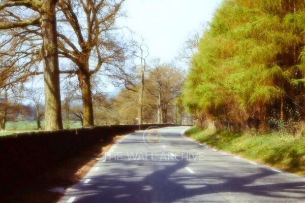 Leaving Crickhowell Towards Nantyffin – 1970s A40 Trunk Road Scene (Mounted 8" x 6" Print, 6" x 4" Photo) Free Post in the UK 