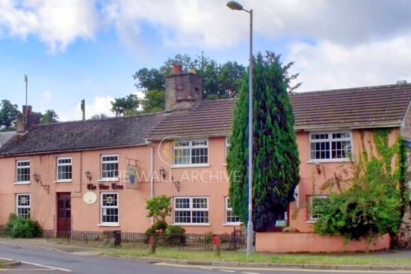 The Vine Tree, Llangattock – Pre-Renovation Historic Print (Mounted 8" x 6" Print, 6" x 4" Photo) Free Post in the UK