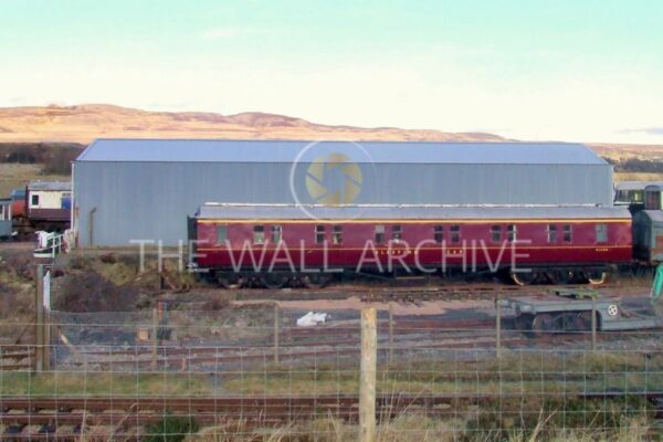Pontypool and Blaenavon Railway -  London, Midland and Scottish Railway (LMS) Sleeping Car - 8" x 6" Mount - featuring a 6" x 4" Photo Ready for Framing Free Post In the UK