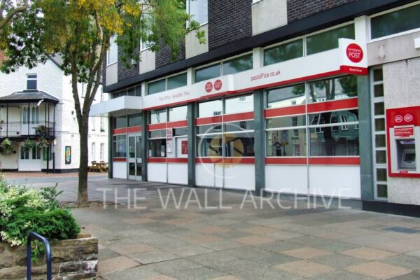 Abergavenny Post Office – A Lost Community Landmark - Mounted 8" x 6" print (featuring a 6" x 4" photo), Ready for Framing