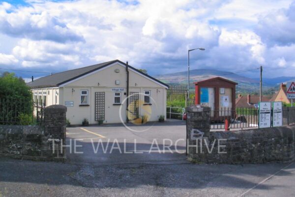 Gilwern Community Centre – A Heart of Village Life in Monmouthshire 8" x 6" Mount - featuring a 6" x 4" photo), Ready for Framing