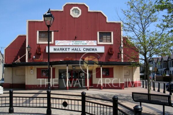 Market Hall Cinema in Brynmawr, Wales, Recognized as the Oldest Continually Operating Cinema in Wales. - 8" x 6" Mount - featuring a 6" x 4" Photo Ready for Framing