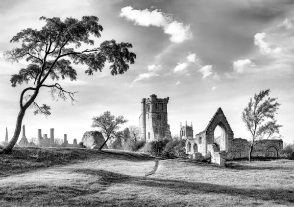 St Augustine’s Abbey, Canterbury – A4 Digitally Restored Photograph