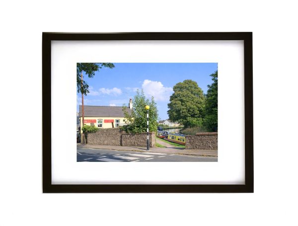 Bridgend Inn Towpath Gilwern Monmouthshire Brecon Canal Wales photograph