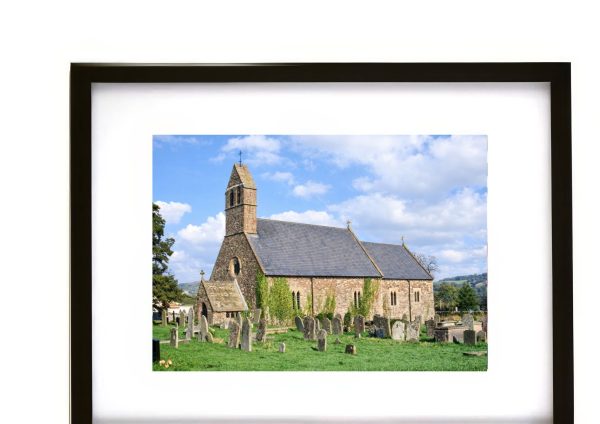 Church of Ss Cynidr and Mary in Llangynidr Wales historic village church