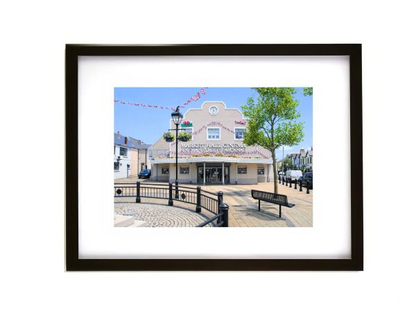 Market Hall Cinema Brynmawr Market Square Blaenau Gwent Wales photograph