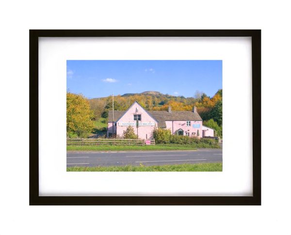 Nantyffin Cider Mill Inn autumn Crickhowell Powys Welsh country pub Table Mountain landscape photograph