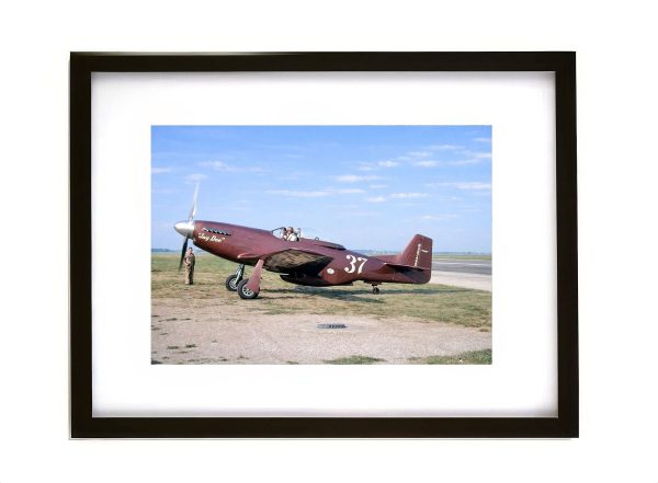 North American P-51D Mustang Jay Dee historic racing aircraft photograph