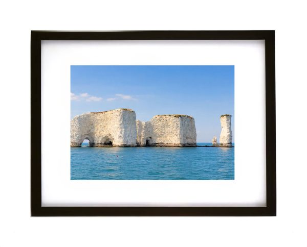 Old Harry Rocks chalk stacks Dorset Jurassic Coast England coastal landscape fine art photograph