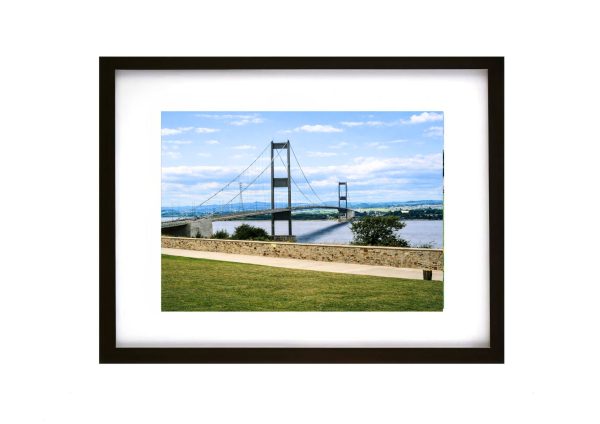 1960s view of the Severn Bridge suspension crossing