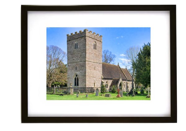 St Brynach’s Church Llanfrynach Powys historic Welsh church photograph