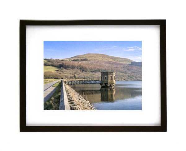 Talybont Reservoir Brecon Beacons Powys Welsh mountain landscape photograph