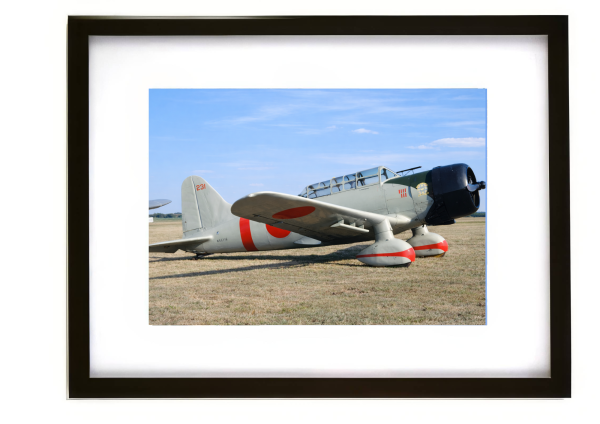 Vultee BT-13 aircraft modified to represent Japanese Aichi D3A Val dive bomber